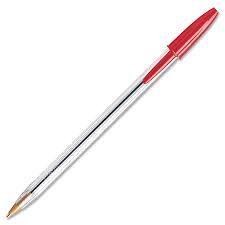 Boligrafo Bic Cristal Fino Rojo