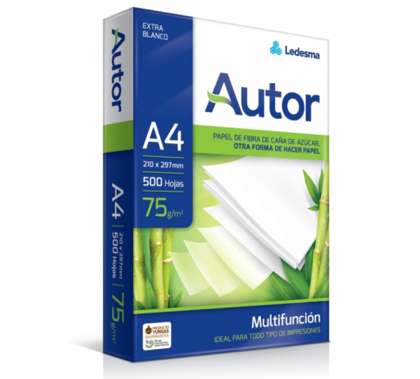 Resma Autor A4 75 Grs