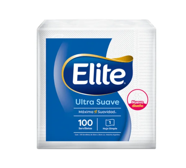 Servilleta De Mano Elite 100u