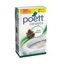 Canasta Para Baño Poett 55 Grs