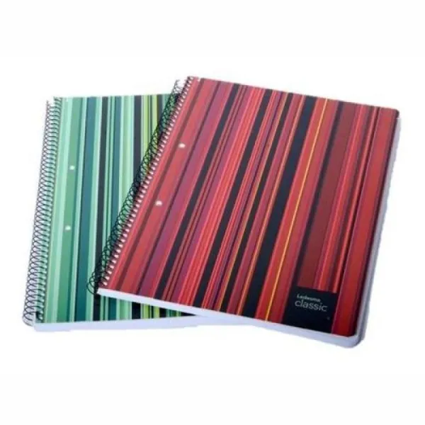 Cuaderno Espiral A4 Tapa Plastica 80 Hojas Rayado