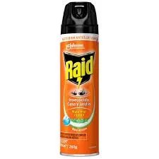 Insecticida Raid Casa Y Jardin 360 Grs