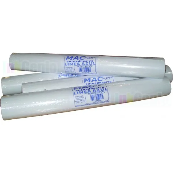 Pvc Autoadhesivo Transparente 45cm 10mts