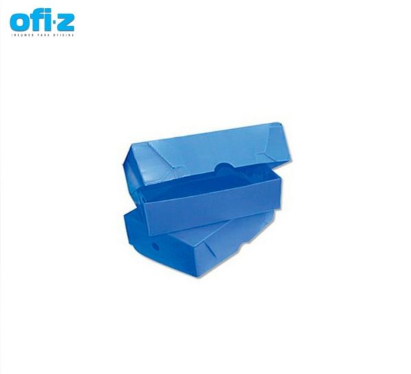Varios Admirable esconder Caja de archivo azul oficio tapa volcada - Ofi-Z | Insumos para oficina y  empresas