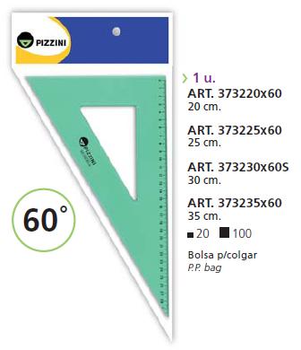 Reglas Pizzini 1712 Moldeada 15 Cm