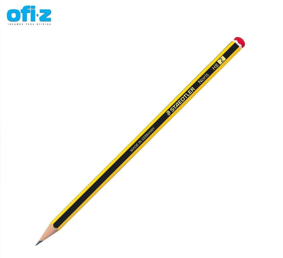 Blíster 4 lápices Staedtler nº2 + goma + afilalápiz - Material escolar,  oficina y nuevas tecnologias
