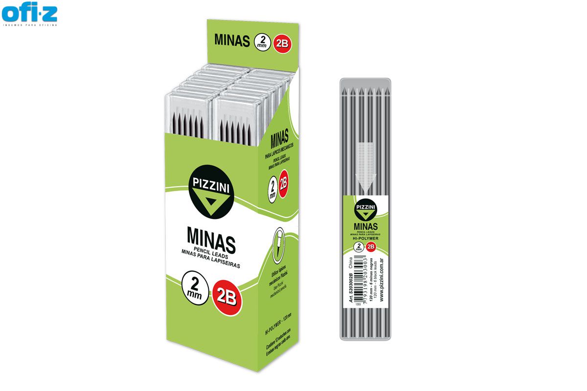 Minas 0.5 mm 2B Pizzini