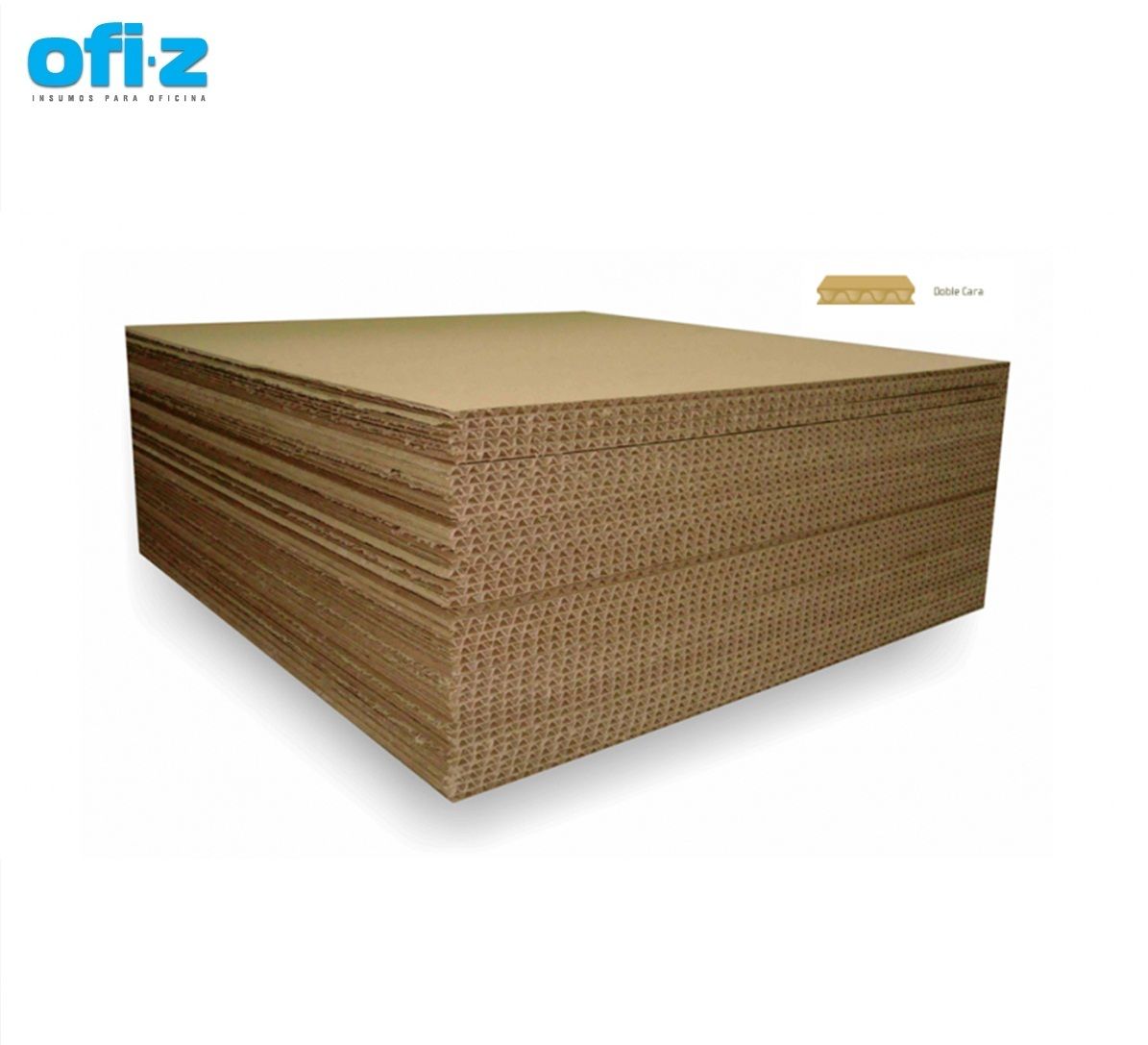 [ELIMINADO] Plancha de cartón hoja doble (1,00 x 1,20mts)